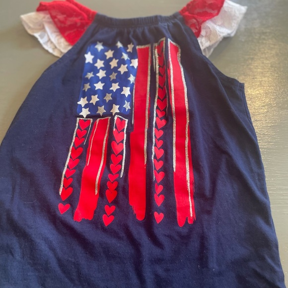 Girls Fourth of July Outfit 5T - Picture 5 of 6